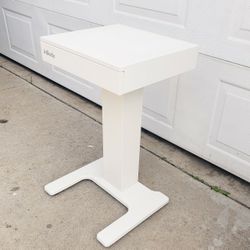 Metal Table Stand With Drawer 