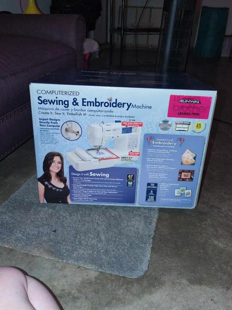 Brother Computerized Sewing & Embroidery Machine