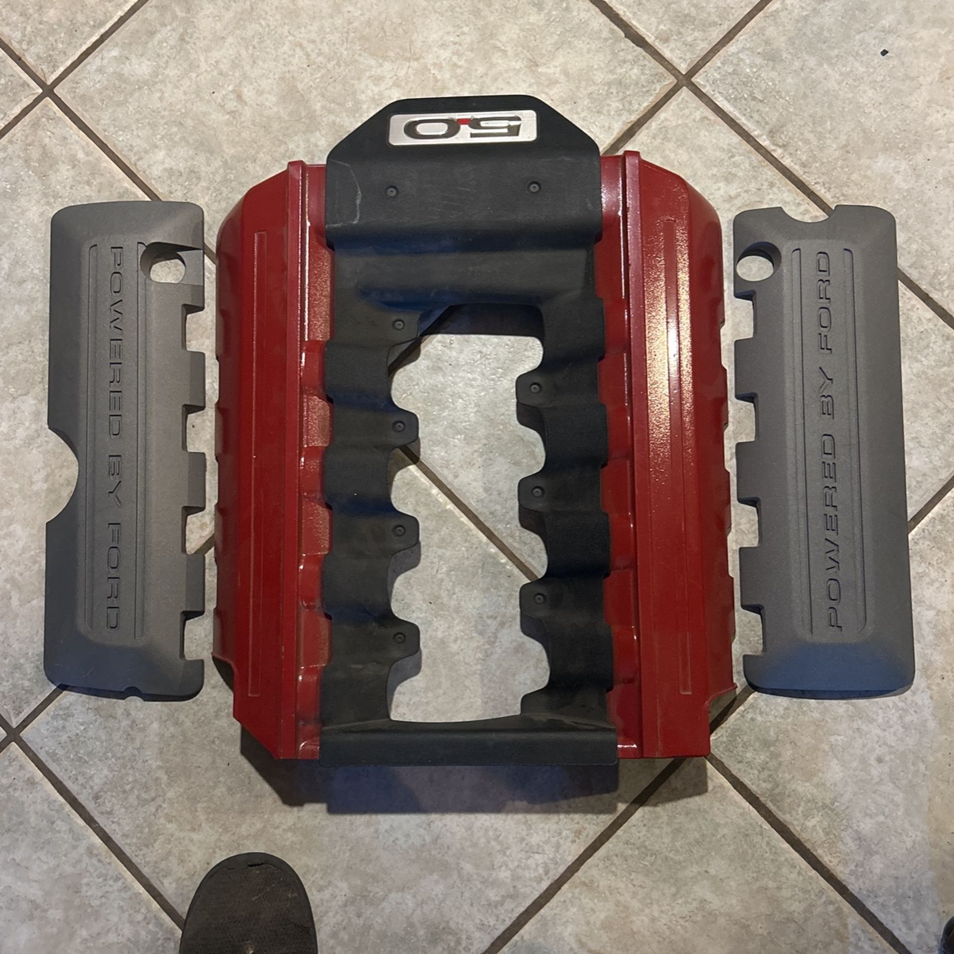 Ford Coyote 5.0 Engine Covers. 2015-17– Coil Covers Are New In Box $70