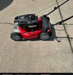 Self repair lawnmower