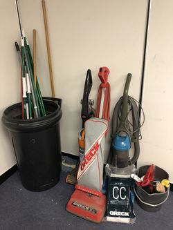 Random Cleaning Supplies/equipment