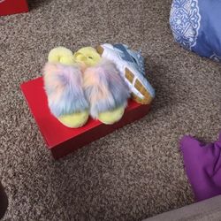 Women's UGG Sandals Slippers Tie Dye Sz 9