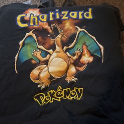 1999 Pokemon Tee Shirt Charizard 