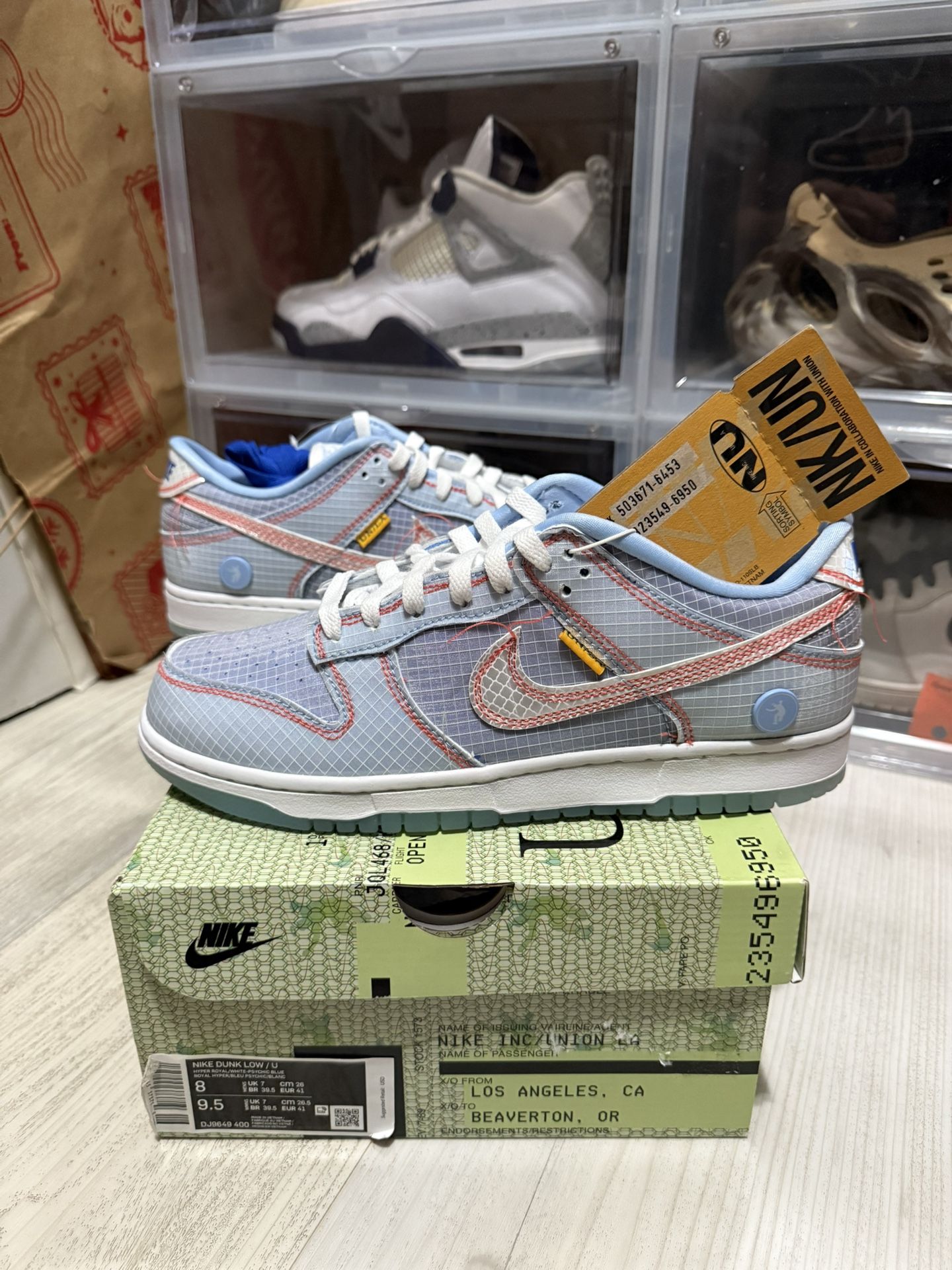 Nike Dunk Low Union Passport Pack Argon
