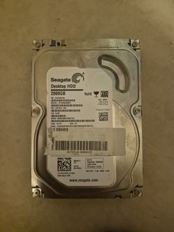 Seagate 2000gb Hard Drive