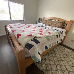Queen Size Bed Frame And Mattress With Box Spring