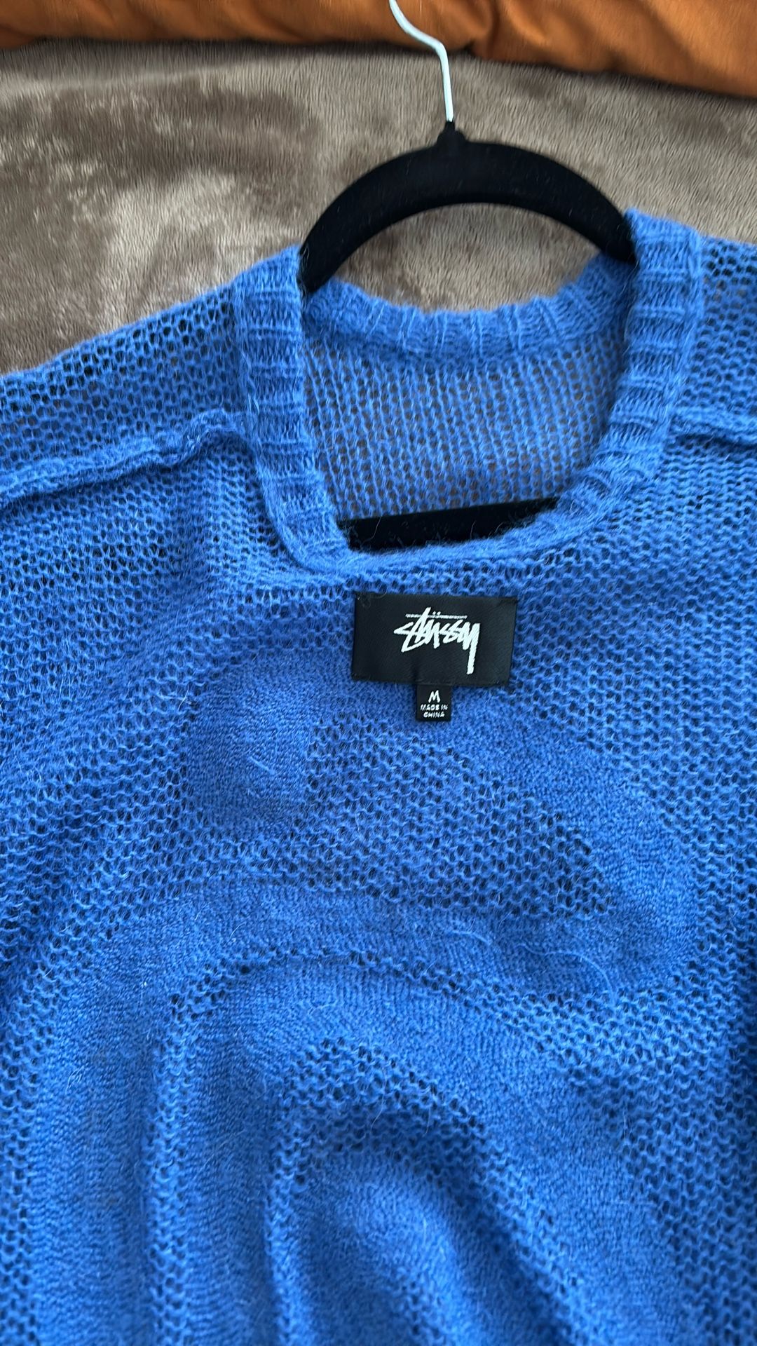 Blue Stussy Real Light Just Right
