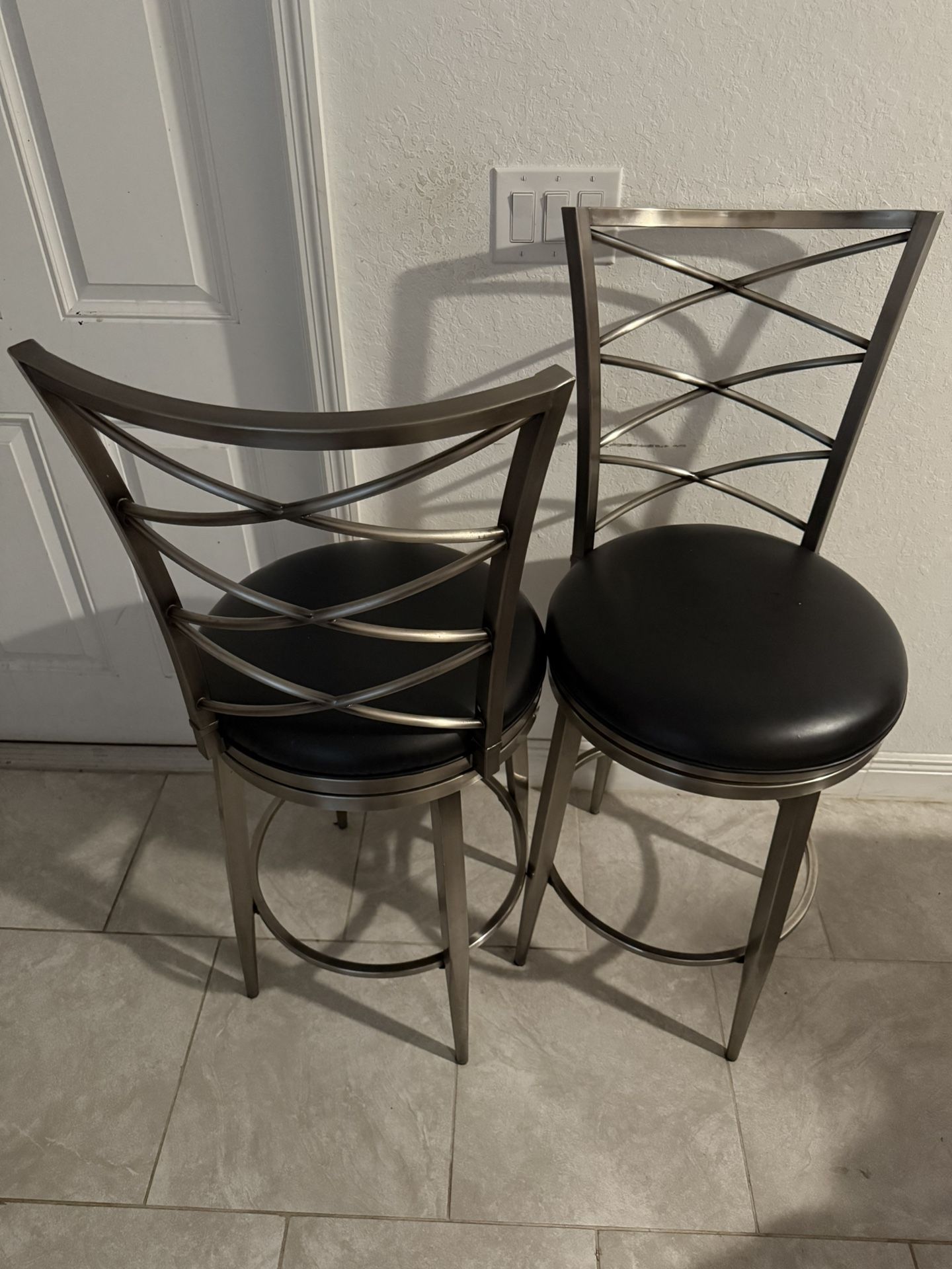 2 Height stools Sets Bare Chair,