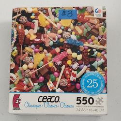 Classic Candy 550 Piece Jigsaw Puzzle 