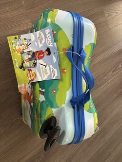 Bluey ride-on and carry-on Suitcase