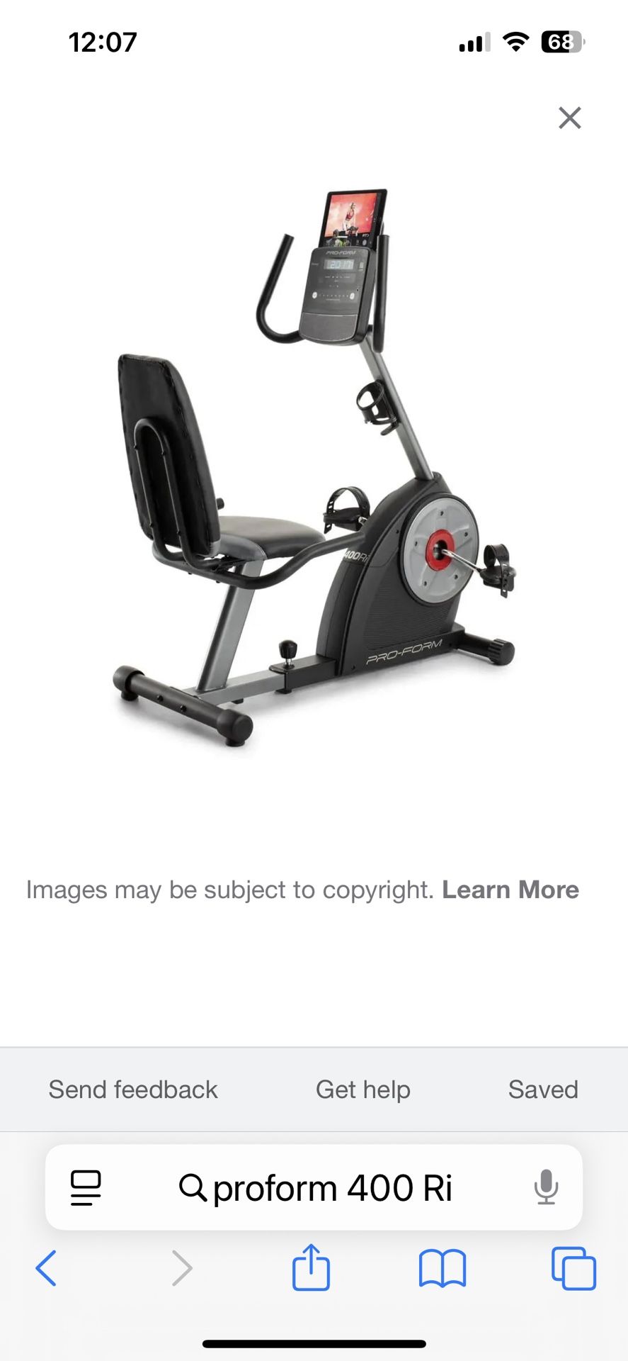 Pro-Form Exercise Bike