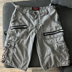 Tripp NYC Mens Shorts Gray