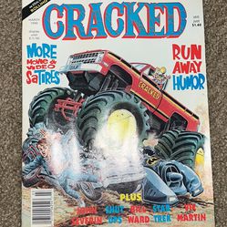 Cracked Mag Run Away Humor and The Abyss March 1990 VNTG Magazine