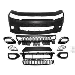 Fits 15-23 Dodgerr Charger Srt Hellcat Scat Pack Front Bumper Complete American Muscle brand
