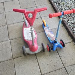Radio Flyer And Hot Wheels Scooter