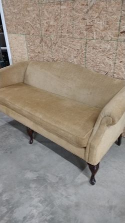 Camel Back Sofa