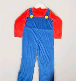 Nintendo Kids Super Mario Costume NO HAT/GLOVE Halloween Fast MeetUp