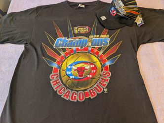 1998 Bulls vintage starter hat & tee $50 for both