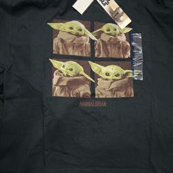 New Mandalorian Grogu Star Wars Shirt Size L