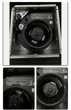 NuTone AERN80LWH-A 80 CFM ceiling bathroom exhaust fan with light