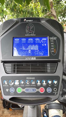 Spirit XBR55 recumbent bike