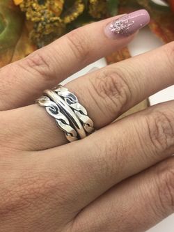 A Touch of Class 925 Silver Band Ring