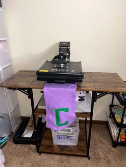 Heat Press AND Heat Press Workstation