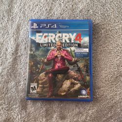 PS4 Farcry 4 Limited Edition 