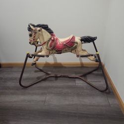 Vintage Spring Rocking Horse