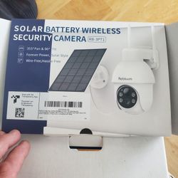 BRAND NEW!! Rebluum Solar Wireless Camera 