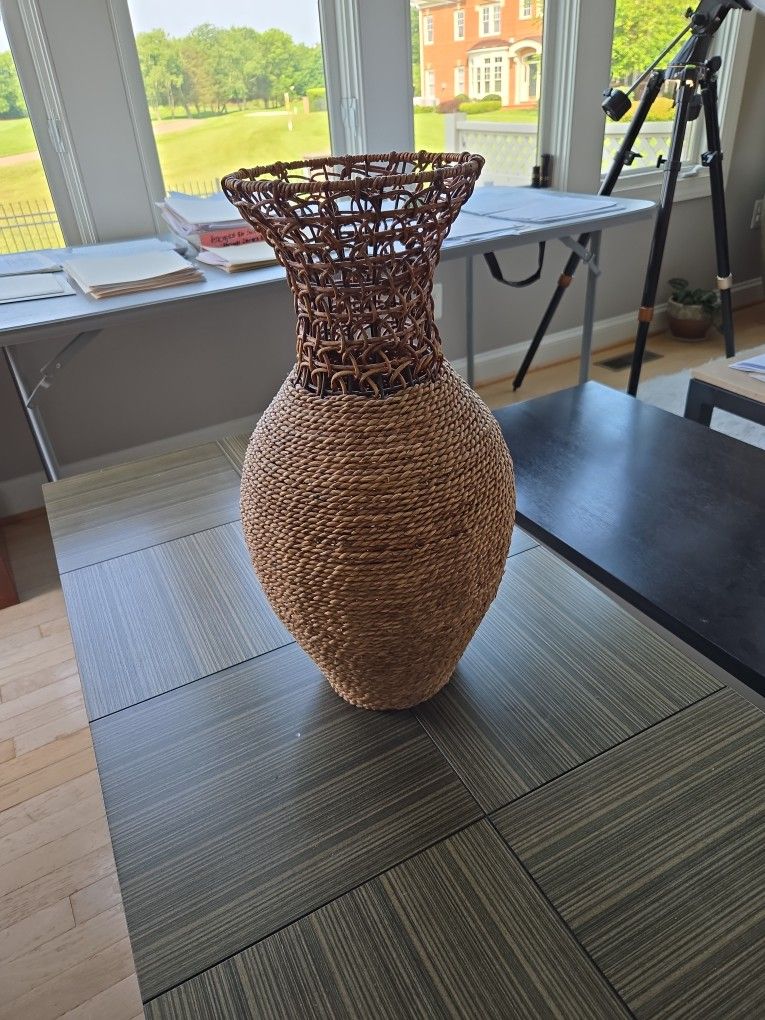 Wicker Vase