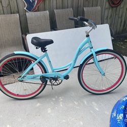 26 Inch Women’s Kent Sea change Beach Cruiser Bicicleta 