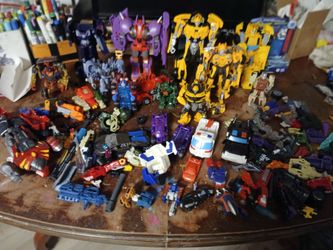 Large Transformers Toy Lot 