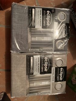 Eclipse absolutezero panel pair 104in wide x 84 in lenght