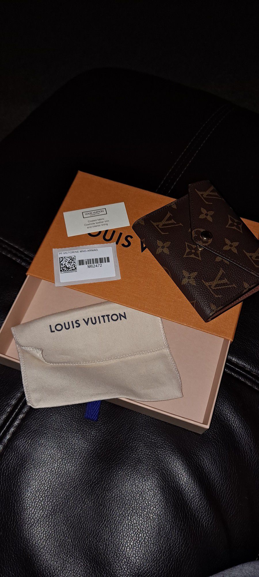 Louis Vuitton Victorine Wallet Monogram Brown Lining