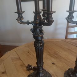 2 Antique Lamps 