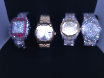 Luxury Iced Out Square Faced watch