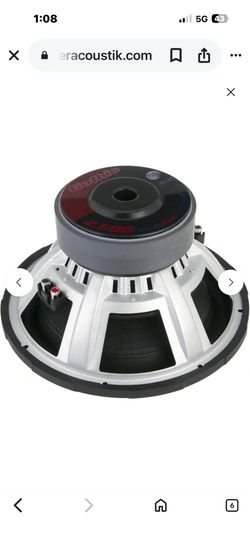 Gothic 12”subwoofer