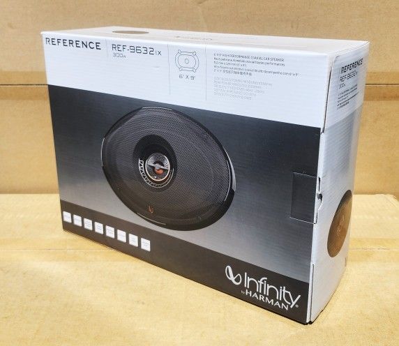 Infinity Car Speakers 6x9 Inch 2-Way Coaxial Speaker System 300 Watts 1" Tweeters 🚨 Payment Options Available 🚨 No Credit Needed 🚨