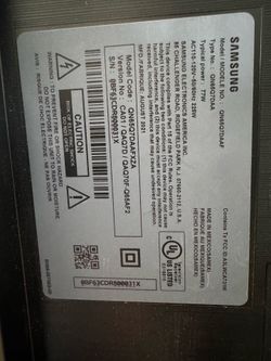 Samsung 65”  Qled 4K TV