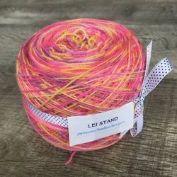 AlohaBlu Lei Stand Lace Weight Superwash Merino and Bamboo Yarn