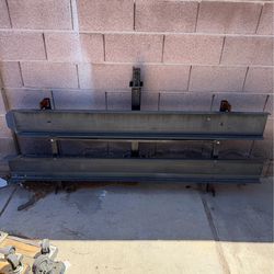 Motorcycle Hitch carrier - Heavy Duty - 2” solid mount