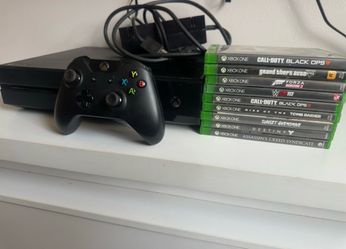 Xbox one w/Controller & 9 Games