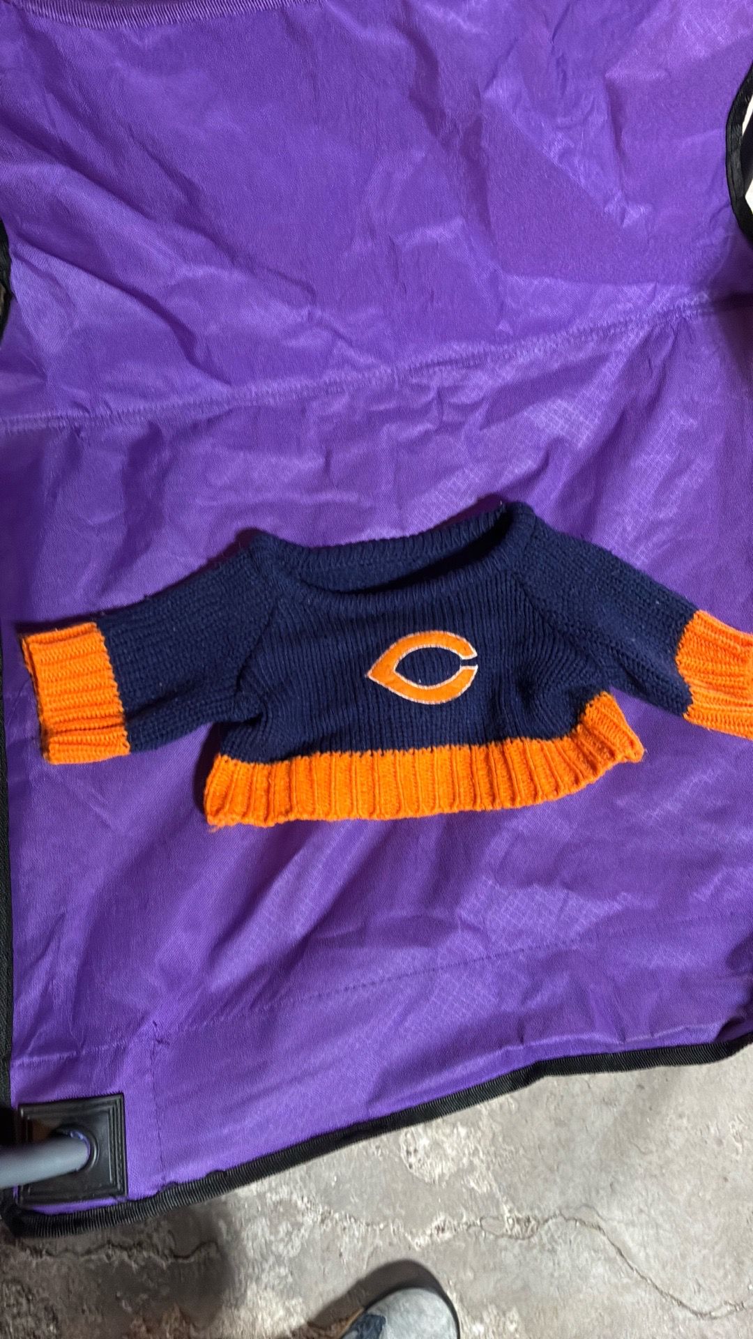 Vintage Chicago Bears Teddy Bear Sweater