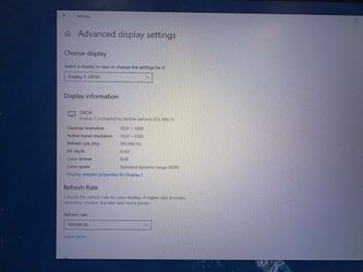 Gaming monitor 1ms OBO