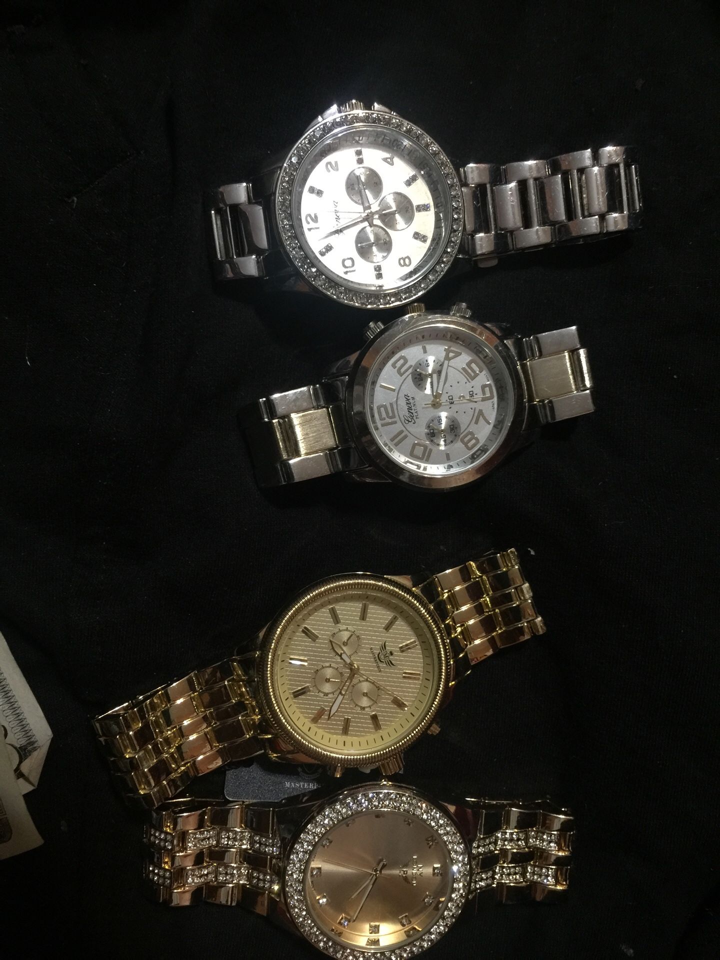 Gold watch’s and silver watches