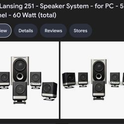Altec Lansing 251 (5.1 computer audio)