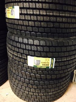COMMERCIAL TRUCK TIRES (SUPER-SINGLE)