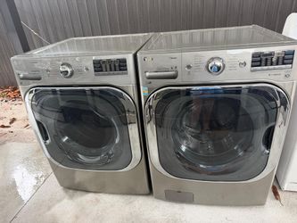 LG laundry washer and dryer