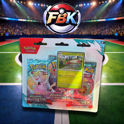 Pokemon Journey Together 3-Pack Blister-Sealed